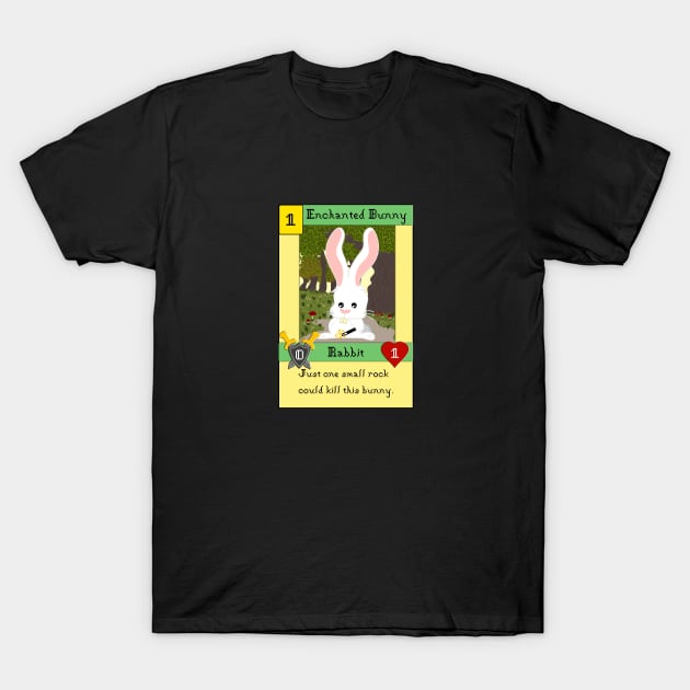 Enchanted Bunny - Mystic Warlords of Ka'a T-Shirt by The Lemon Stationery & Gift Co